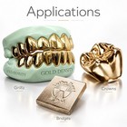 Aalbadent Npg Dental Casting Alloy 100g     Dental Yellow-gold Crown   Bridge