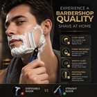 Professional Straight Razor With Leather Strop   100  Stainless Steel