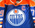 Connor Mcdavid   Autographed Edmonton Oilers Pro-style Hockey Jersey   Psa dna