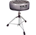 Pork Pie Round Drum Throne Charcoal Glitter With Zebra Top