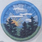 1978 Sunset Jiffy Weaving Kit  sun s Up  By Donna Enstaff 3611 Nos Landscape