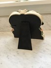 Vintage Disney Wedding Picture Frame Mickey Minnie Mouse Resin