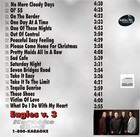 Custom Karaoke Eagles 18 Great Songs New Cdg Cd g  Hard-to-find Tequila V 3