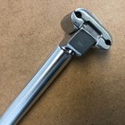 New Kalloy Bicycle Seat Post Micro Adjustable 25 0-27 4mm Length 350mm Silver