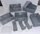 Cottages Terrain Scenery 3d-printed   Paintable Lot Of 9 Pieces  read