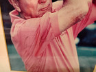 Arnold Palmer Hand-signed Original Autograph 11 X 13  Framed Picture