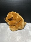 Costco Plush Dog Hand Puppet Barking Brown Shar Pei Puppy 12  Pretend Toy Pet