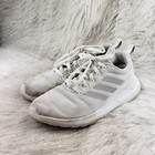 Adidas Cloudfoam Bb7052 White Athletic Shoes Kids Size 3 5