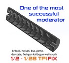 3dfile Silencer 1 2-20unf   28tpi Sound Moderator Gain Suppressor Hatsan Aselkon