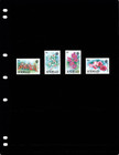  10 85 Scott Value - 1988 Seychelles Orchids Flowers Indian Ocean Cv Mnh Nh Umm