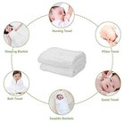 Asung Baby Towels Muslin Bath Towel 3pack Infant Towels For Newborn Boy Girl    