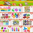 127pcs Kids Party Favors Treasure Box Toys Pinata Goodie Bag Carnival Prizes