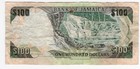 Jamaica          100 Dollars Banknote  january 15th  2006   Circulated