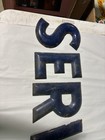 Gulf Esso Service Porcelain Letters Vintage Original 