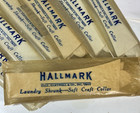 7 Vintage Hallmark Detachable Shirt Collar Men 15 White Preshrunk Soft New Box