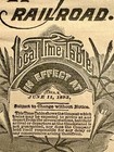 June 1893 New York  New Haven And Hartford Railroad Timetable