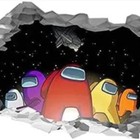 Among Us Wall Stickers For Bedroom Wall Decals  Wall Decor For Kids  Computer De