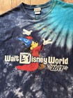 Walt Disney World 2017 Fantasia Sorcerer Mickey T-shirt Blue Tie Dye Size Xl