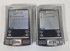  2  Palm Tungsten E2 Pda Handhelds W  Stylus  Dock  Charger   Usb Cable Working