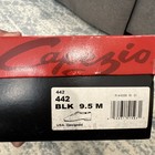 Nib Men   s Capezio 442 Black Lace Up Tap Shoes Size 9 5 M