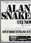Alan Vega   Snakefinger     Rare Original Harelbeke  Belgium 1983 Concert Poster