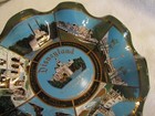 Vintage Disneyland Sleeping Beauty s Castle Smoked Glass Ashtray Candy Dish 1960
