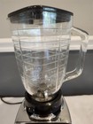Vintage 1960s osterizer Pulse Matic multi Speed blender chrome Base glass Jar