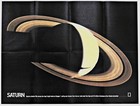     1981-7 July The Solar System Map National Geographic Poster School - A3 
