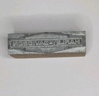 Harley Davidson Letterpress Printers Printing Block Vintage Antique