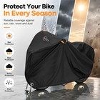 Waterproof Bicycle Cover Outdoor Windproof Bike Storage Rain Dust Uv Protector
