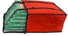 Pizza Delivery Bags - Holds Five 20  Pizzas Red Reusable Grocery Insulated