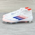 Adidas F50 Elite Mid Fg Soccer Cleats White Blue Red Id9203 Women   s Size 11