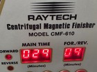 Raytech Cmf-610 Centrifugal Magnetic Finisher W 0 5mm Polishing Pins - Tested