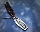 Opening Coffin And Skeleton Pendant  Gothic Jewelry  Coffin Necklace