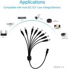 Zosi Dc 1 Female To 8 Male Power Adapter Splitter Cable Wire For Cctv Camera