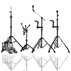 New Drum Hardware Pack 9 Piece Set Full Size Percussion Snare Hi-hat Kick Pedal