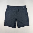 Gerry Shorts Mens 40 Black Outdoor Hiking Nylon Spandex Stretch Flat Front