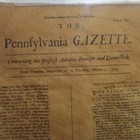 Pennsylvania Gazette  Newsletter September 25 - Oct  2  1729   Ben Franklin 