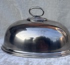 Mappin   Webb Victorian Silver Plate Meat Dome Cloche - Prince s Plate