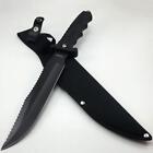 13 5  Survival Black Tactical Fixed Blade Combat Hunting Military Knife   Sheath