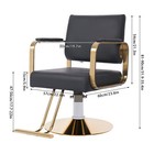 Beauty Salon Chair Barber Chair For Hair Stylist With Hydraulic Pump   Footrest