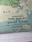 Hammond s Raised Relief Map Of The United States Usa  1944