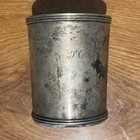Antique Coin Silver Monogrammed Cup- E  Jaccard And Co  St Louis