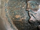 Hand Made Vintage Copper Plate Ibn Sina Persian Medicine Muslim Islamic