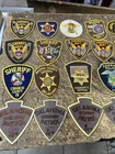  rare  Oklahoma State County Police Sheriff Patch Bundle Lot Collection Set X32