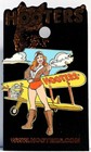 Hooters Restaurant Girl Yellow Bi-plane Lapel Pin  Raleigh  Nc North Carolina