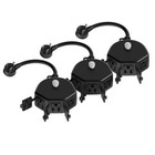 Feit Electric Outdoor Smart Plug With 3 Outlets  3pc  Wi-fi  Alexa   Google Home