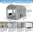 Inflatable Paint Booth  20x13 5x9 7ft 1100w Blower with Air Filter System