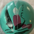 Hand-painted Wooden Maracas Pair Turquoise Percussion Shakers  2pcs