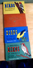 4 Vintage 1941 Hrdcvr Bird Books Of America Blue  Yellow  Red  Green Illustrated
